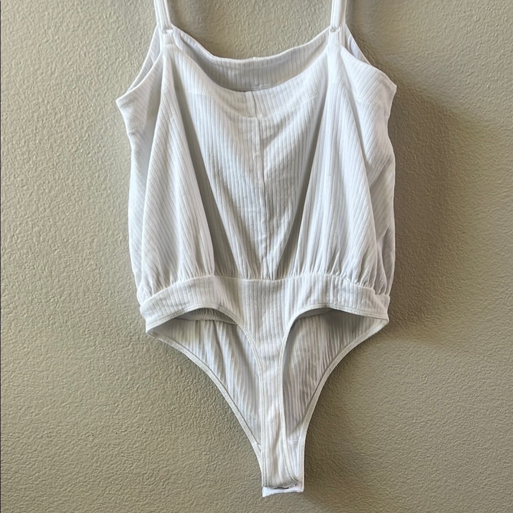 Intimately Free People White Bodysuit. Size medium GUC - Picture 6 of 8
